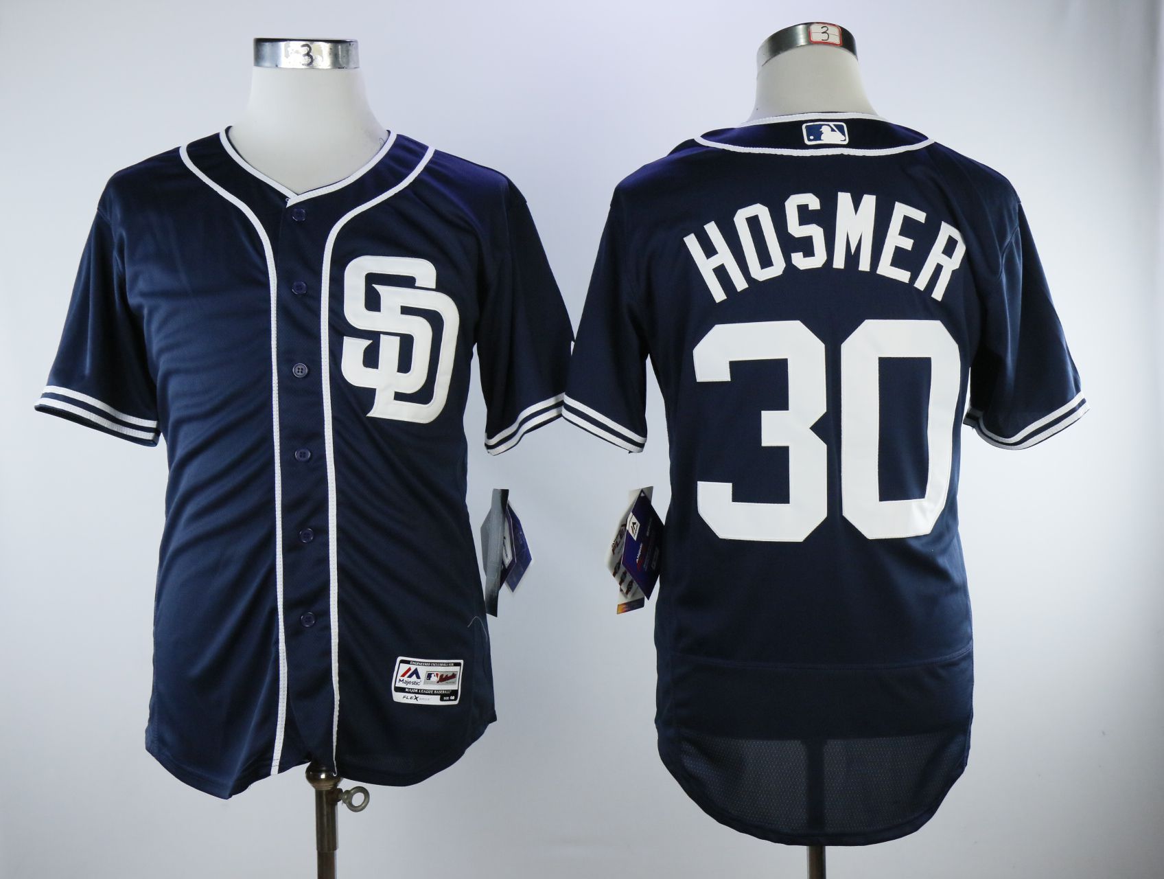 Men San Diego Padres 30 Hosmer Blue Elite MLB Jerseys